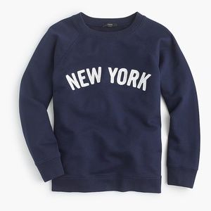 J.Crew New York Pullover Sweatshirt